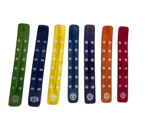 ZenN - 7 Seven Chakra Set Incense Ash Catcher