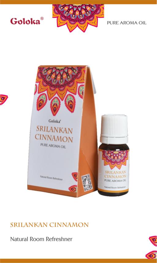 Goloka Cinnamon Aroma Oil 10Ml