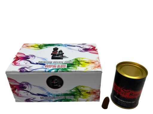 All Products Goloka Backflow Cones - Vampire Blood Backflow Incense 24 Cones