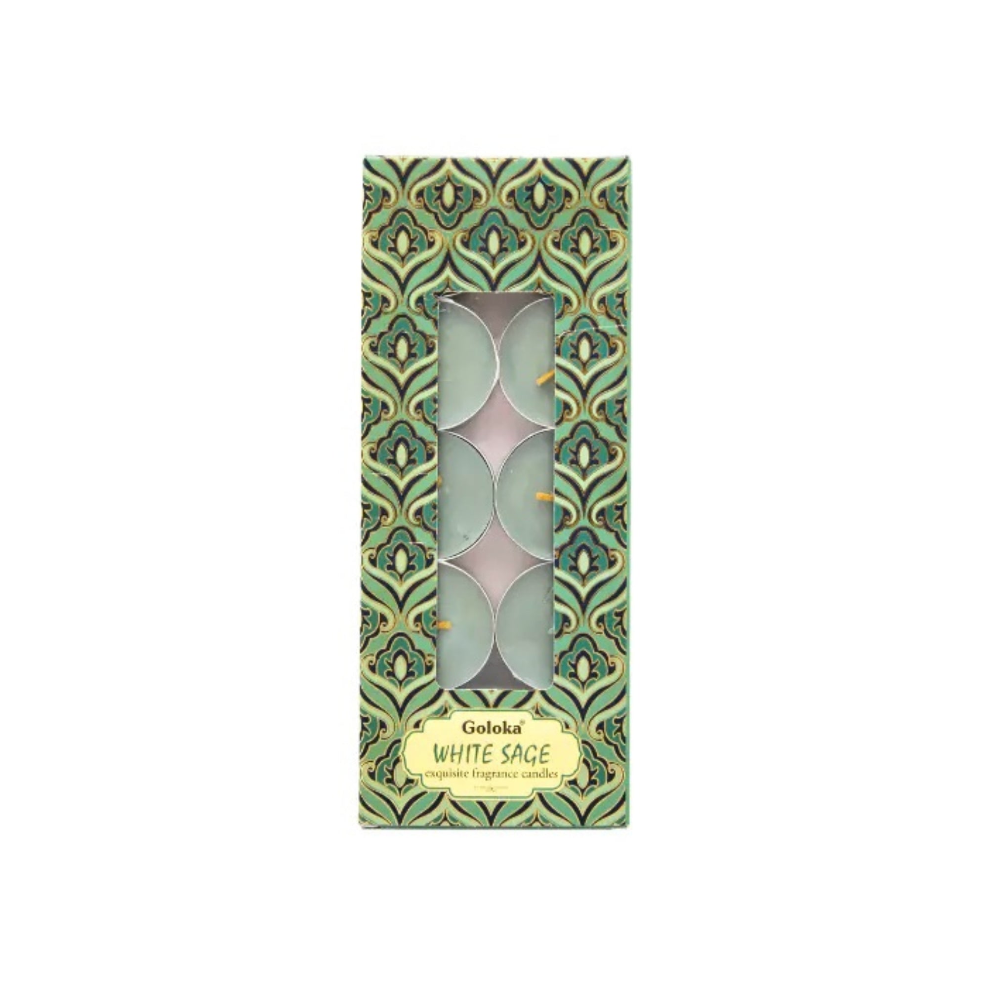 All Products Goloka - White Sage 10pk, 11g Tea Light Candle