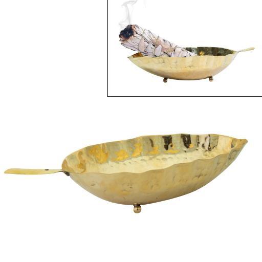 ZenN - Brass Sage Leaf Burner