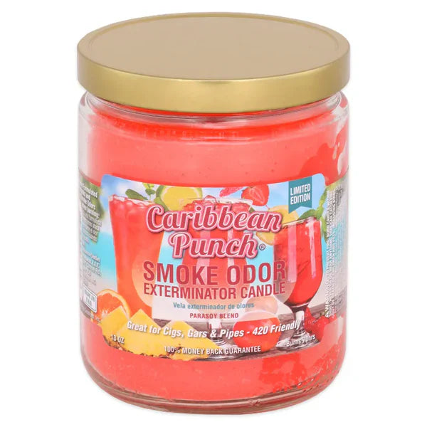 Smoke Odor - 13oz Caribbean Punch Candle