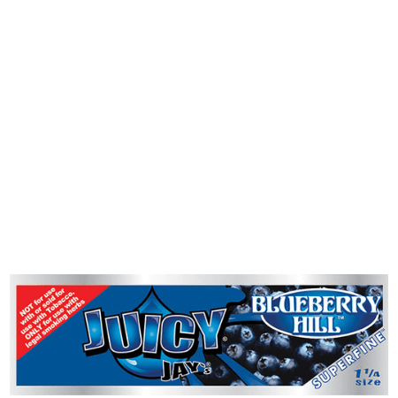 All Products Juicy Jay's 1 1/4 Blueberry Flavoured Papers