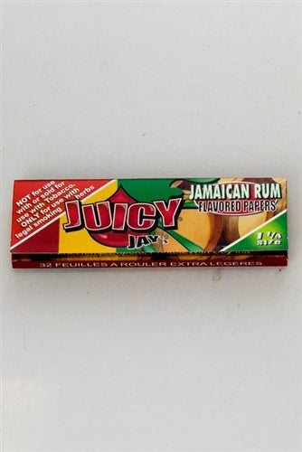 All Products Juicy Jay's 1 1/4 Jamaican Rum flavoured papers