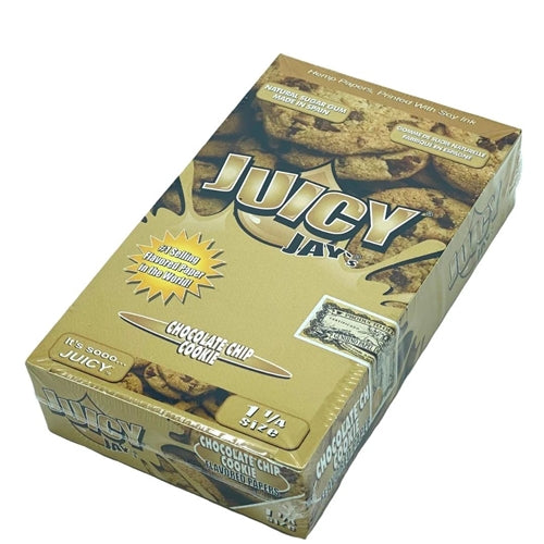 All Products Juicy Jay's 1 1/4 Chocolate Chip Cookie Flavoured Papers