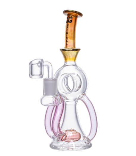 OG Original 8” Fumed Recycler Rig