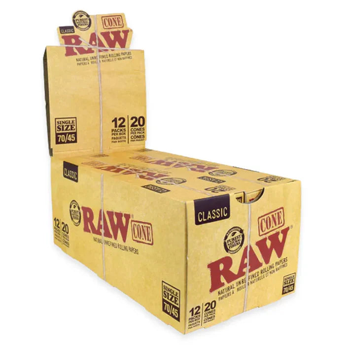 All Products RAW - Classic Single 70/45 Pre-Rolled Cones