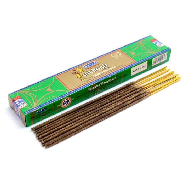 All Products Satya Natural - Patchouli Incense Sticks 15g