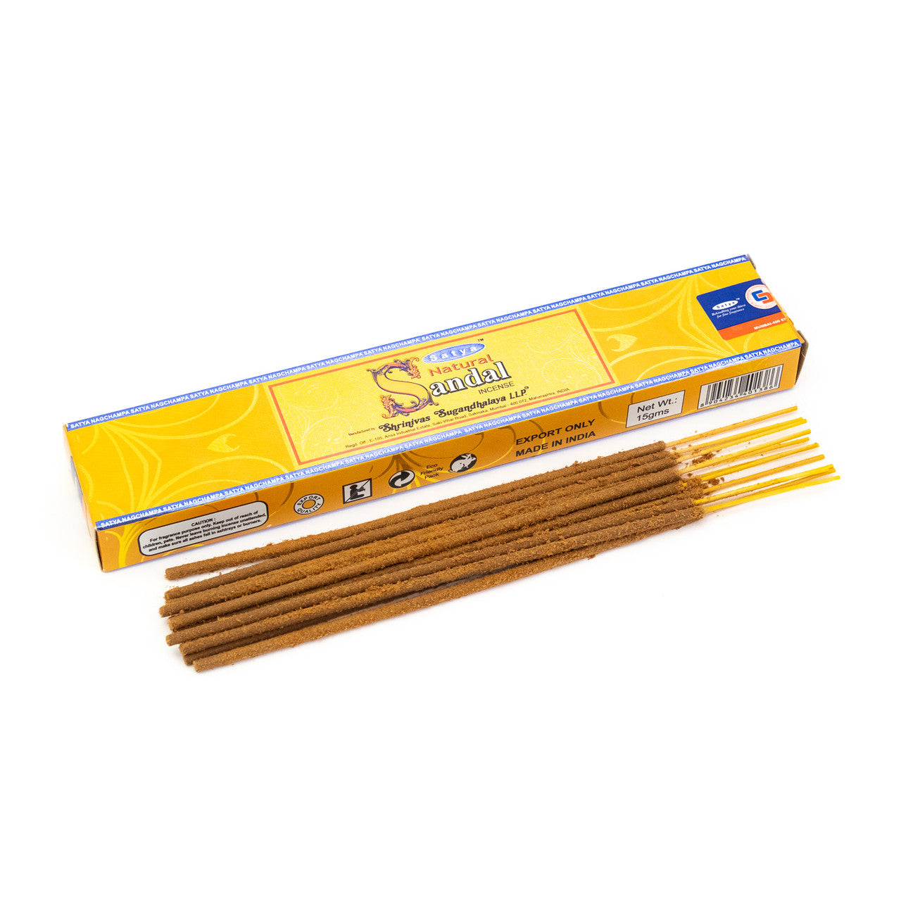 All Products Satya Natural - Sandal Incense Sticks 15g