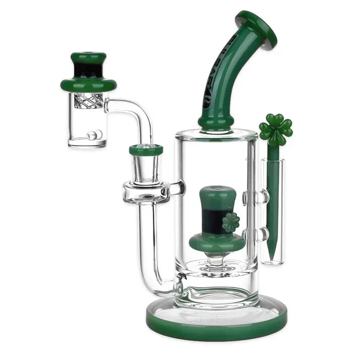 Pulsar - 8" St. Patrick's Day Special Dab Rig Set