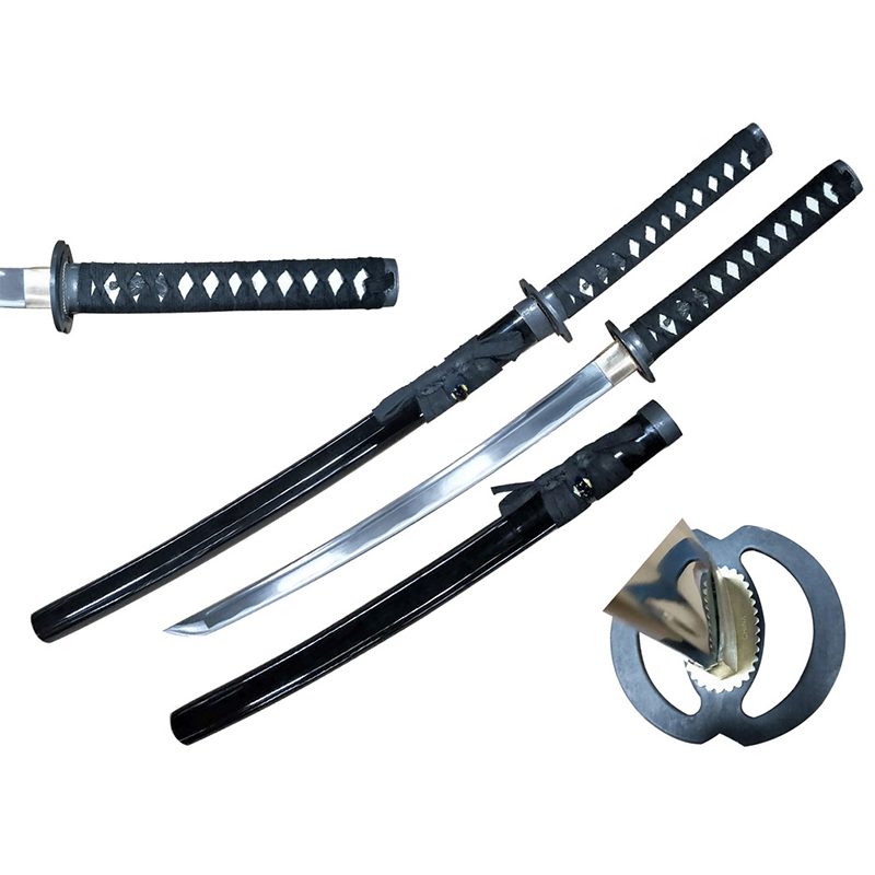 All Products 30.25″ Wakizashi Carbon Steel Hand Forge Samurai Sword