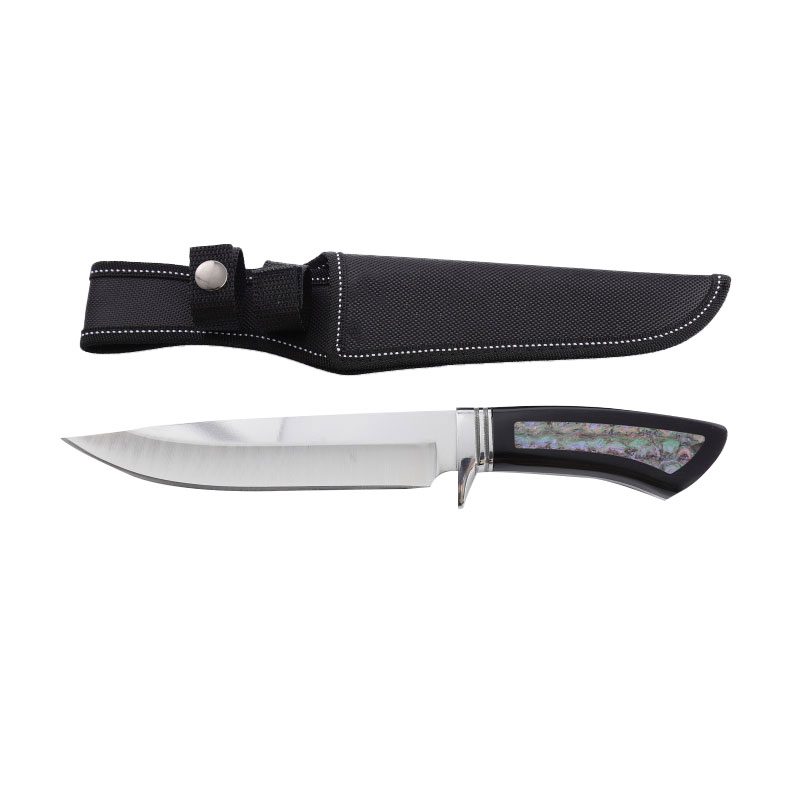 All Products Xtreme - 12″ Obsidian Pearl Hunter Knife - Mystic Shell Edition