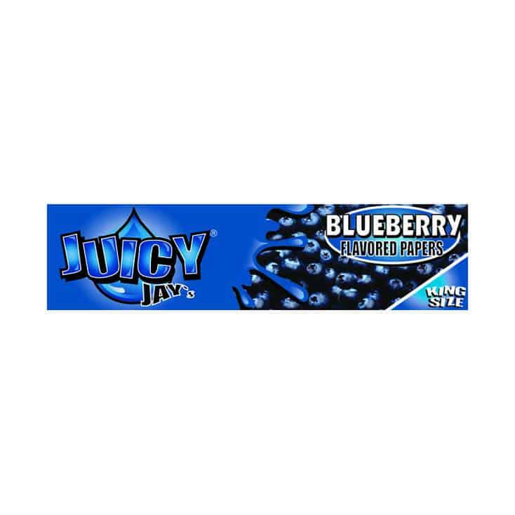 All Products Juicy Jay's King Size Slim Blueberry Flavoured Rolling Papers
