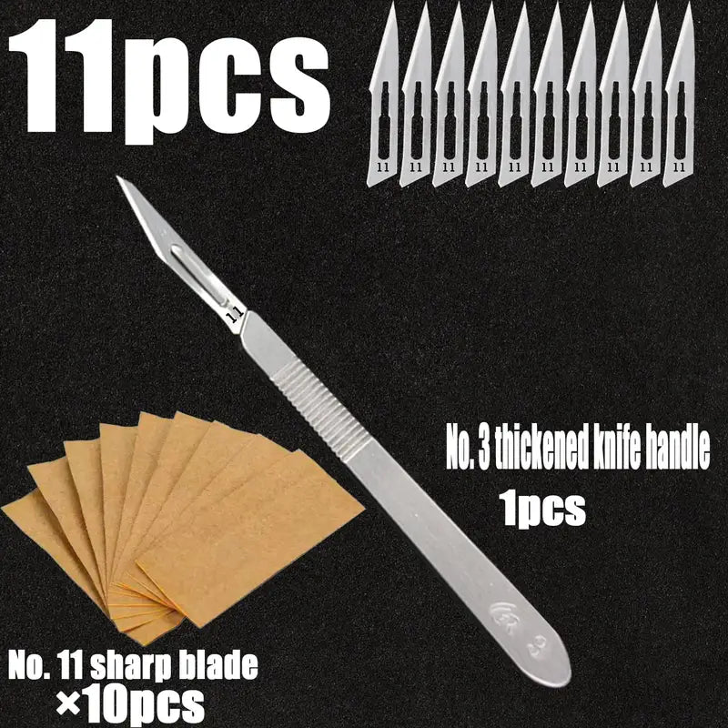 All Products Carbon Steel Knife Set With No. 3 Handle