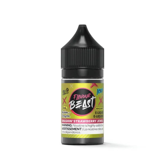 All Products Flavour Beast E-Liquid - Smashin' Strawberry Jewel Iced