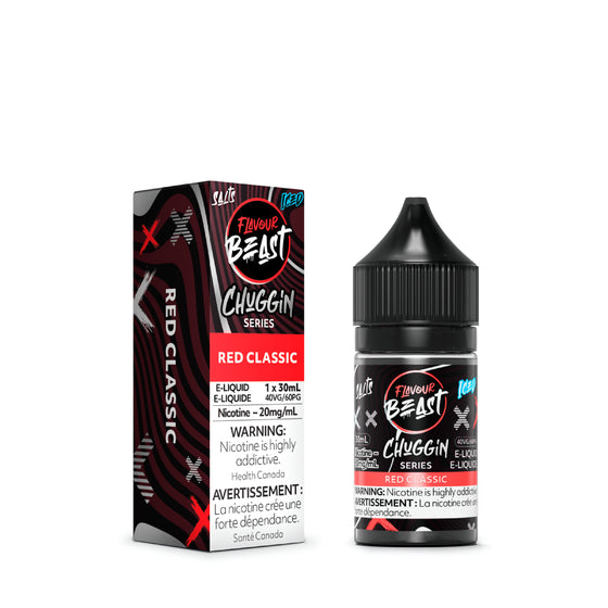 All Products Flavour Beast Chuggin E-Liquid - Red Classic Iced