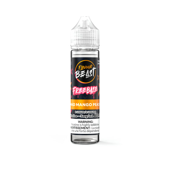 All Products Flavour Beast E-Liquid Freebase - Mad Mango Peach