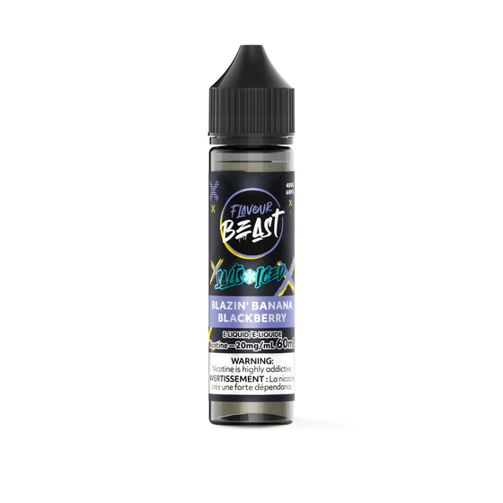 All Products Flavour Beast E-Liquid 60mL Salts - Blazin' Banana Blackberry