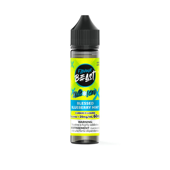 All Products Flavour Beast E-Liquid 60mL Salts - Blessed Blueberry Mint