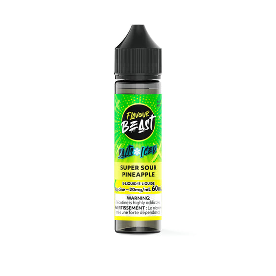 All Products Flavour Beast E-Liquid 60mL Salts - Super S Pineapple
