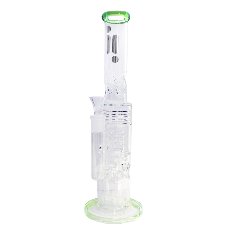 Infyniti 16" Stemless Tube Bong W/ Multiple Percs