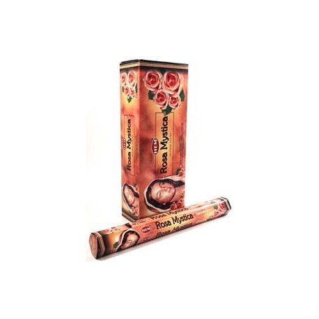 All Products HEM Rosa Mystica 9″ Incense Sticks – Hex Box (20g)