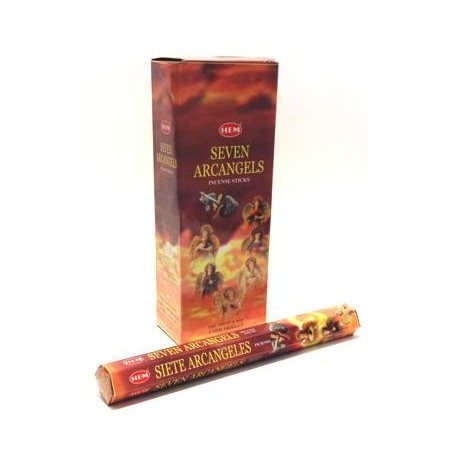 All Products HEM Seven Arcangels 9″ Incense Sticks – Hex Box (20g)