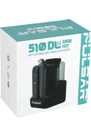 pulsar dl 5 bubbler dab kit wax atomizer black packaging.png