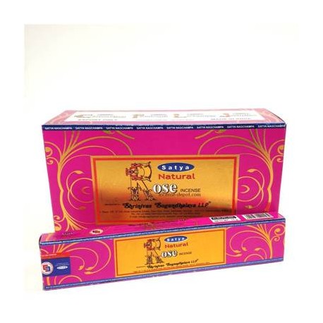 All Products Satya Natural - Rose Incense Sticks 15g