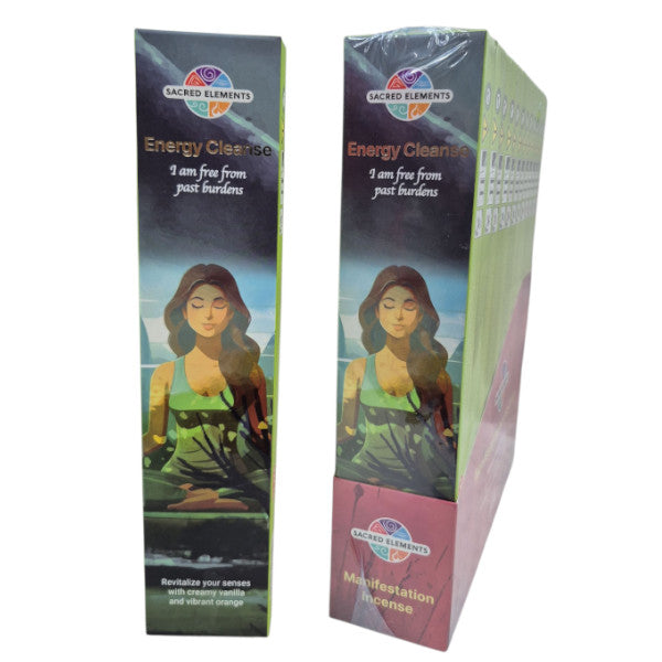 Sacred Elements – Energy Cleanse Manifestation Incense (15g)