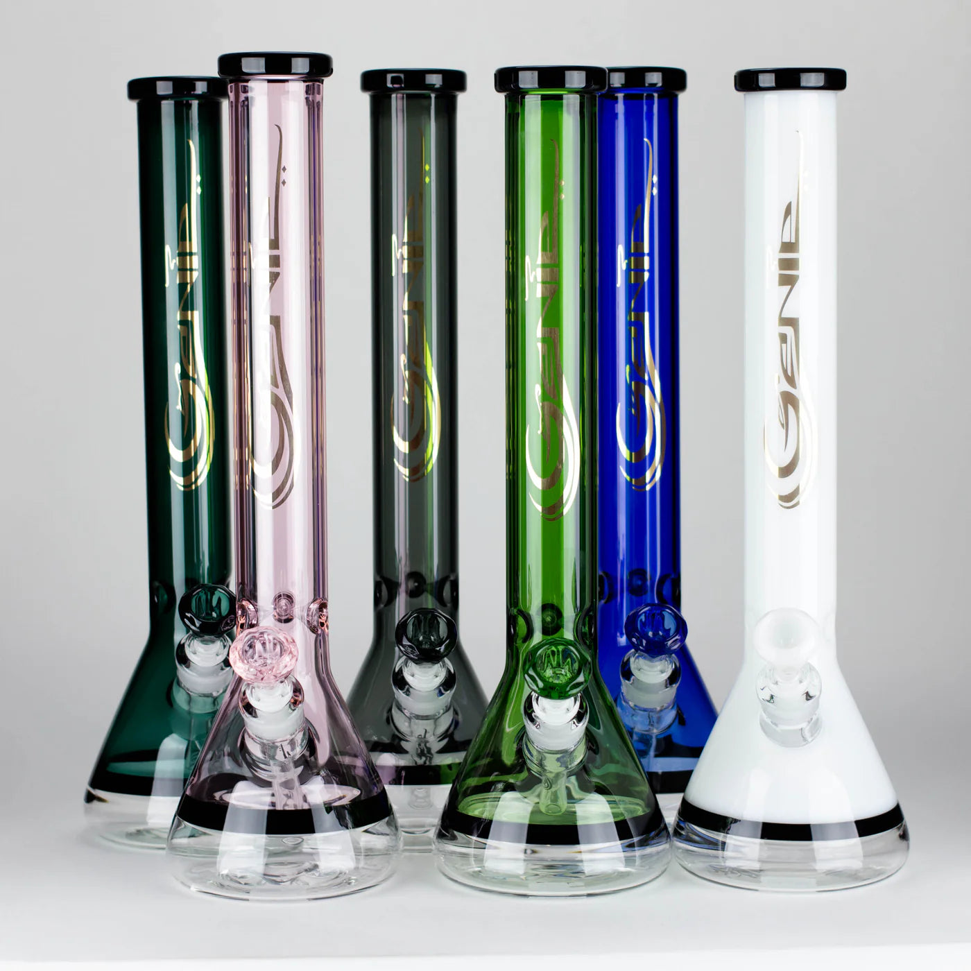 Genie 18" 7mm Beaker Bong