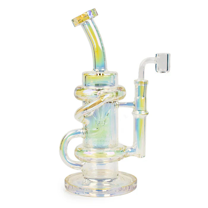 Red Eye Tek® – 9.5″ Tall Terminator Finish Glitch Klein Recycler Rig