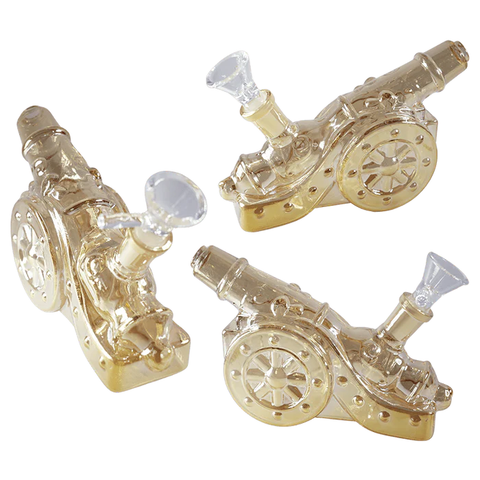 4" Artillery Design Glass Pipe