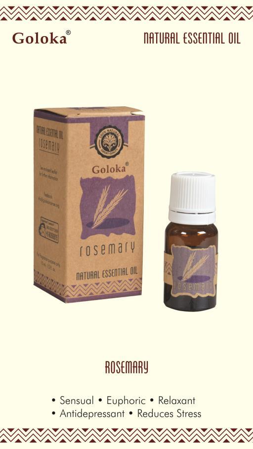 Goloka – Rosemary Natural & Undiluted Essential Oil 10ml