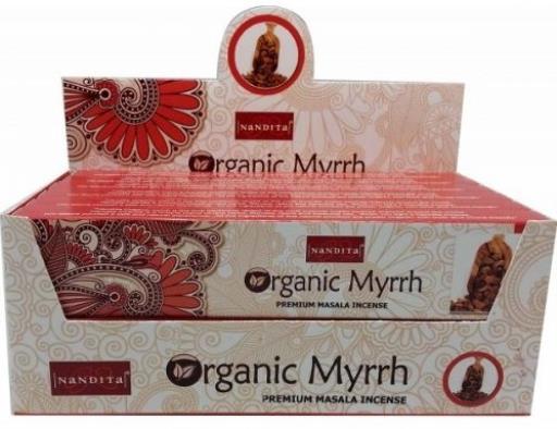 All Products Nandita - Original Myrrh Incense Natural & Organic Hand-rolled Masala Incense Sticks 15g
