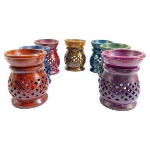 ZenN - Jali Design In Seven Chakra Colours Oil Diffuser