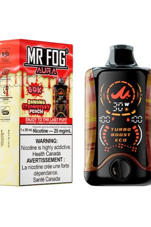au21 mr fog aura banana strawberry peach 20mg s