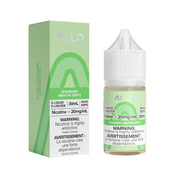 Allo E-Liquid Salt – Spearmint