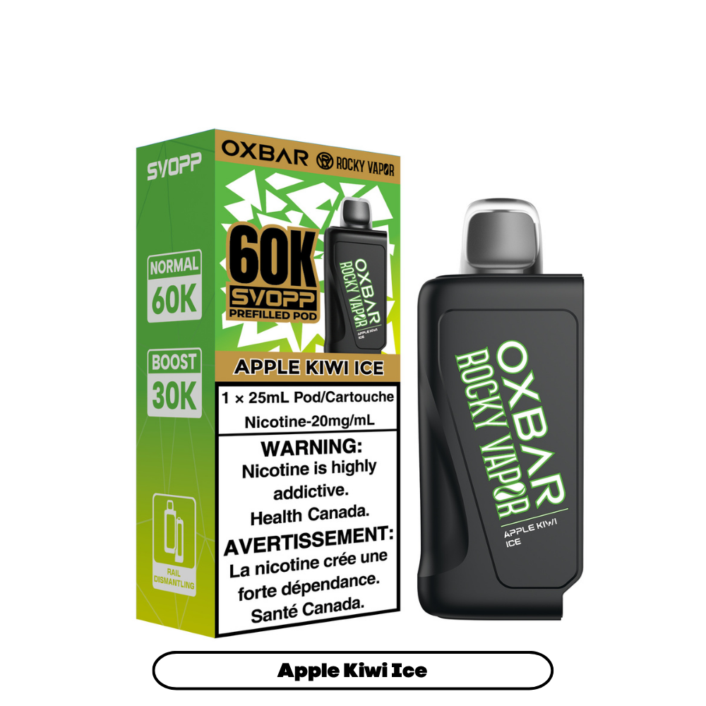 [CLEARANCE] OXBAR x Rocky Vapor SVOPP 60K Puff Pods
