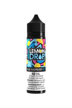 blue raspberry ice by lemon drop boost 60ml salt