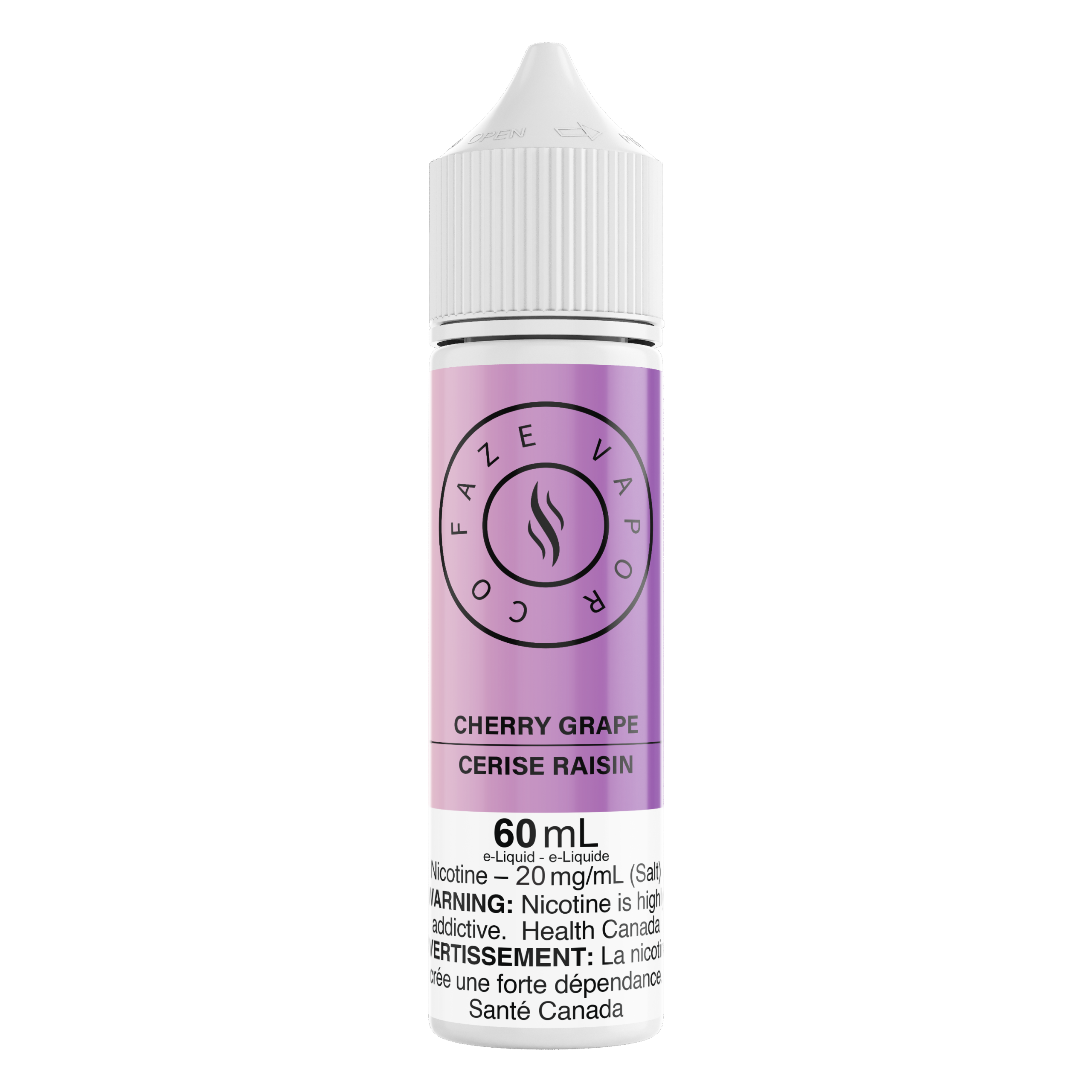 Faze Vapor Co 60mL Salts – Cherry Grape