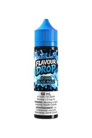 flavour drop 60ml bomb blue razz 3