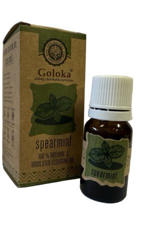 goloka spearmint natural undiluted essential oil 10ml