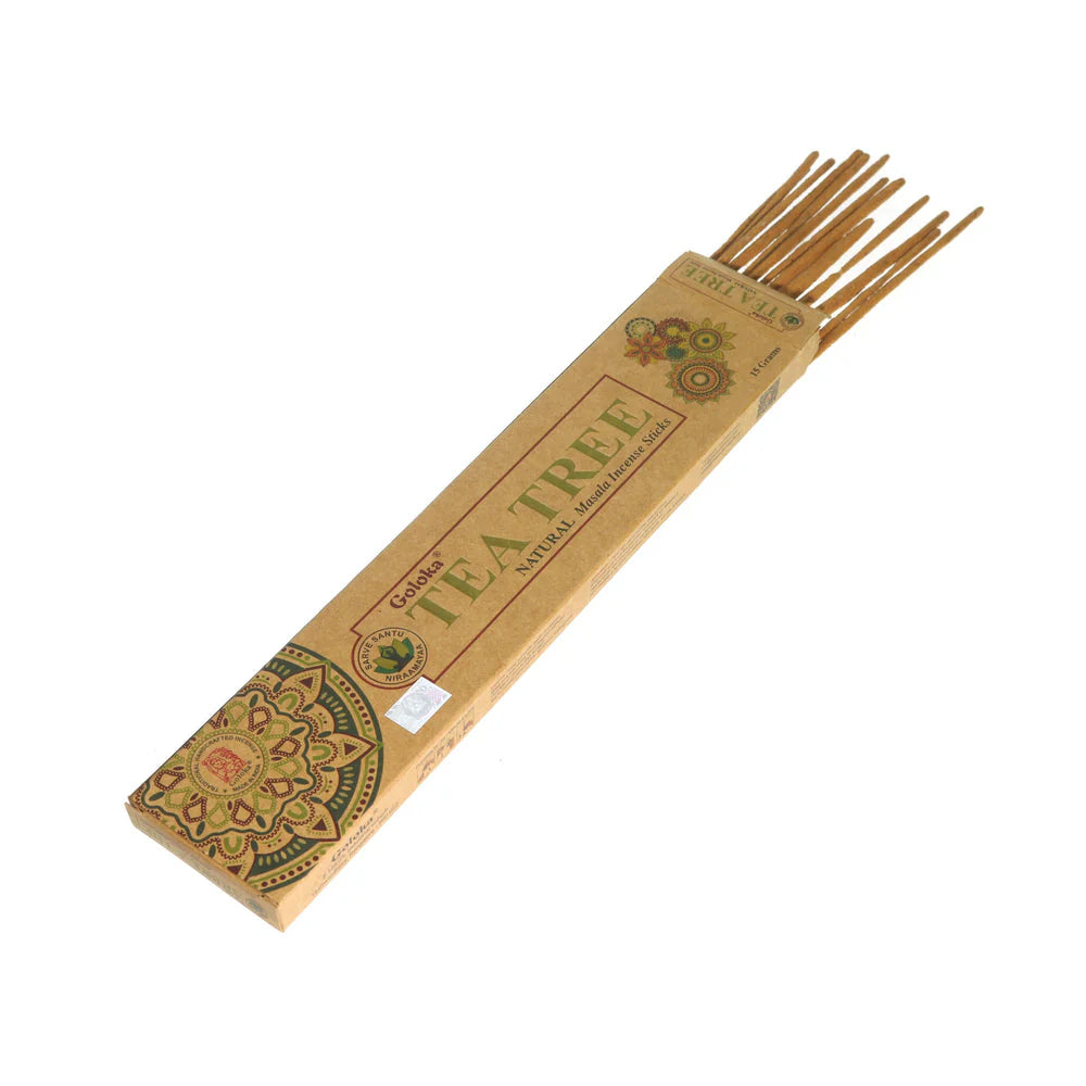 All Products Goloka β Aromatherapy Series 9β³ Incense Sticks Tea Tree (15g)