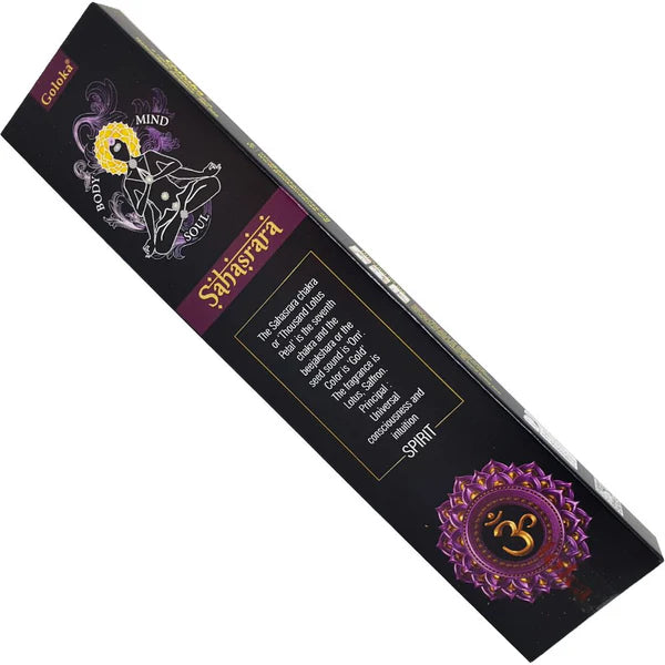 All Products Goloka Chakra - Sahasrara (Spirit) Incense Sticks 15g