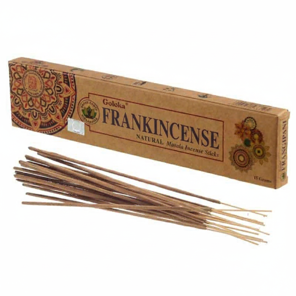 All Products Goloka Organika – Frankincense 9″ Incense Sticks (15g)