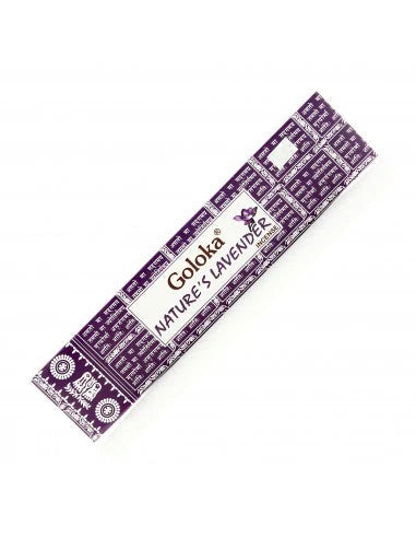 All Products Goloka β Nature's Lavender 9β³ Incense Sticks (15g)
