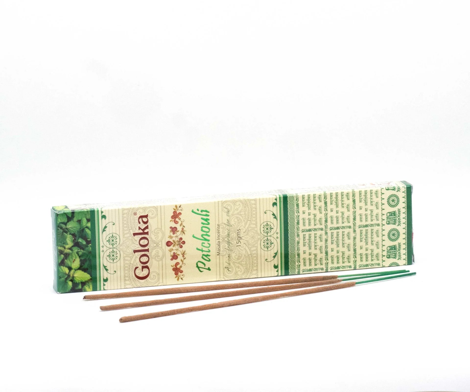 All Products Goloka – Patchouli 9″ Incense Sticks (15g)