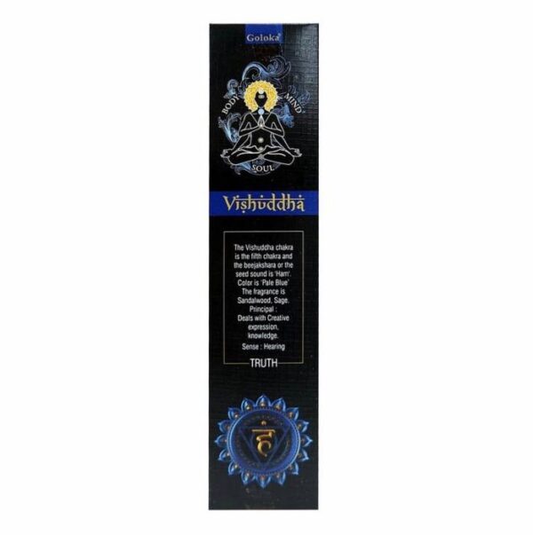 All Products Goloka Chakra - Vishuddha (Truth) Incense Sticks 15g