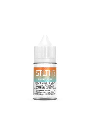 juicy peach ice by stlth salt eliquid canada